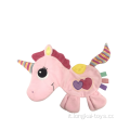 Baby Comfort Asciugamano Unicorno Rosa Con Stripe